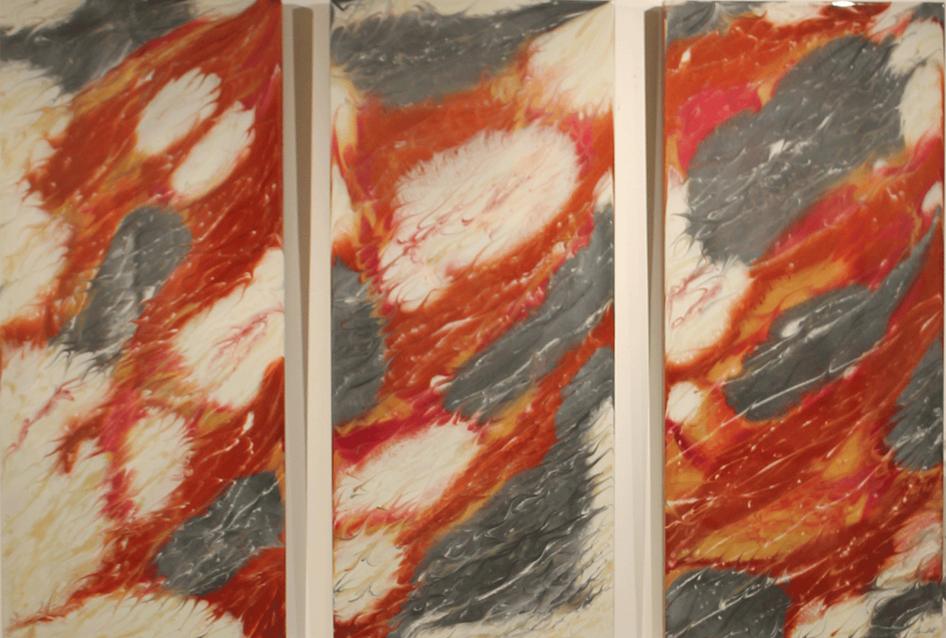Lava Flow (triptych)